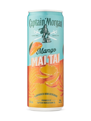 [31311] Captain Morgan Mango Mai Tai - 355 ml can