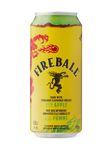 [42409] Fireball Apple Cinnamon - 473 ml can