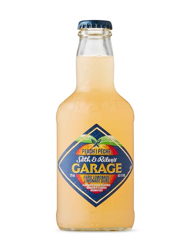 [42313] Seth & Riley's Garage Peach Hard Lemonade - 275 ml bottle