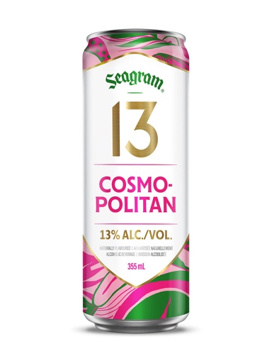 [36600] Seagram 13 Cosmopolitan - 355 ml can