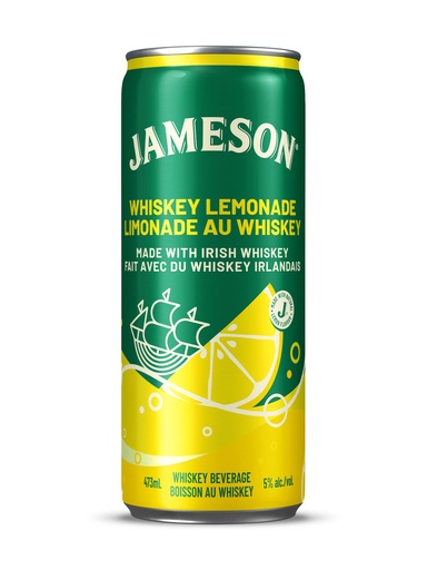 [36576] Jameson Whiskey Lemonade - 473 ml can