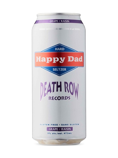 [42799] Happy Dad Hard Seltzer Grape - 473 ml can