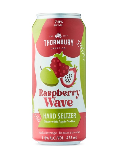 [42362] Thornbury Craft Co. Raspberry Wave Hard Seltzer - 473 ml can