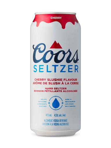[42679] Coors Seltzer Cherry Slushie - 473 ml can