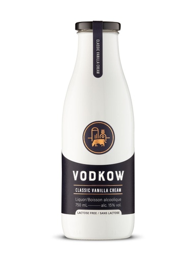 [43084] Vodkow Classic Vanilla Cream - 750 ml bottle