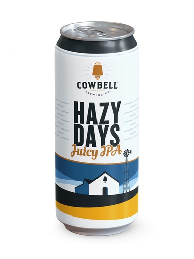 [15116] Cowbell Brewing Co. Hazy Days IPA - 473 ml can