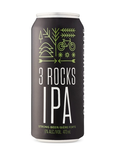 [132258] The Second Wedge Brewing Co 3 Rocks IPA - 473 ml can