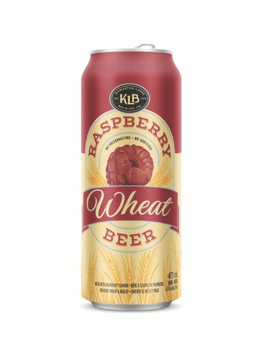 [142349] KLB Raspberry Wheat Ale - 473 ml can