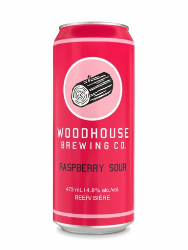 [18016] Woodhouse Raspberry Sour - 473 ml can