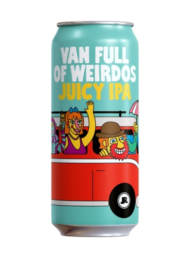 [20870] Refined Fool Van Full of Weirdos, Juicy IPA - 473 ml can