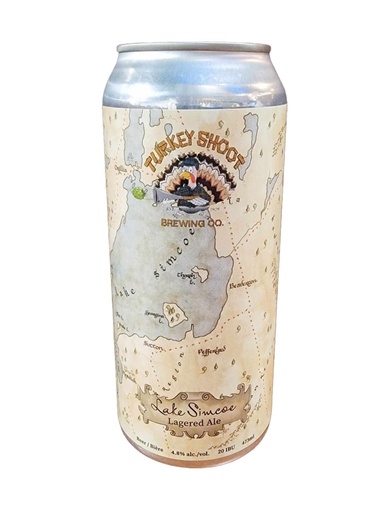 [22022] Turkey Shoot Brewing Co. Lake Simcoe Lagered Ale - 473 ml can