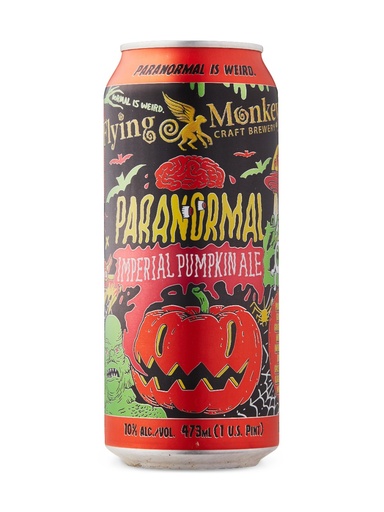 [538850] Flying Monkeys Paranormal Imperial Pumpkin Ale - 473 ml can
