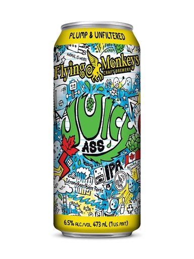 [508572] Flying Monkeys Juicy Ass - 473 ml can