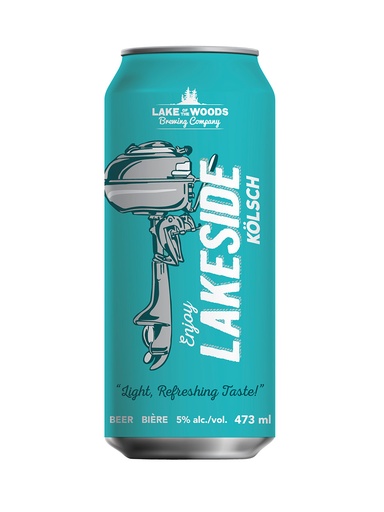 [569913] Lake of the Woods Lakeside Kolsch - 473 ml can