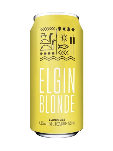[14587] Second Wedge Elgin Blonde Blonde Ale - 473 ml can