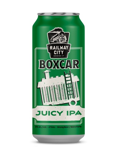 [36196] Railway City Boxcar Juicy IPA - 473 ml can