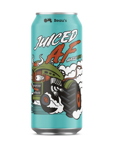 [30033] Beau's Juiced AF Hazy IPA - 473 ml can