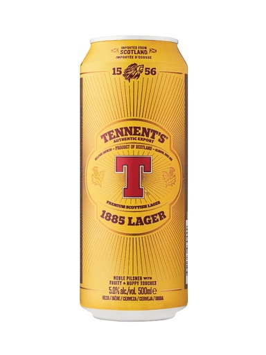 [268011] Tennent's Export Lager - 500 ml can