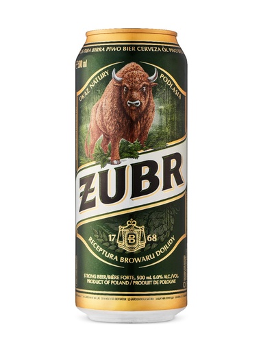 [617183] Zubr - 500 ml can