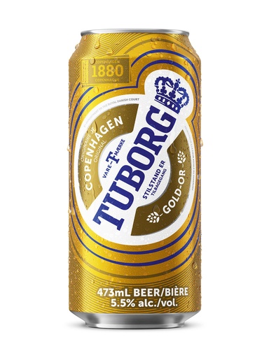 [33107] Tuborg Gold - 473 ml can
