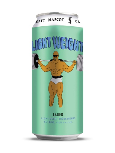 [37000] Mascot Brewery Lightweight Lager - 473 ml can