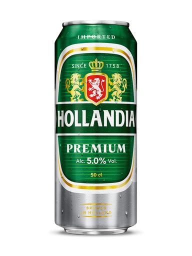 [260307] Hollandia Lager Beer - 500 ml can