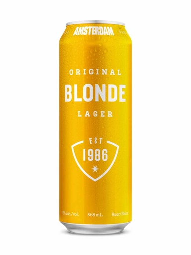 [617647] Amsterdam Blonde Lager - 568 ml can