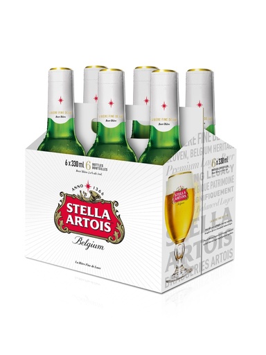 [17823] Stella Artois - 6 x 330 ml bottle