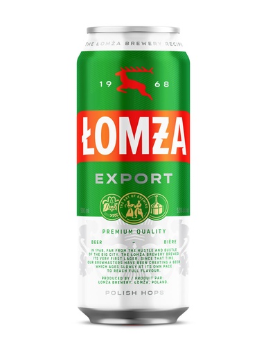 [540815] Lomza Beer - 500 ml can