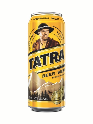 [88815] Tatra Beer - 500 ml can
