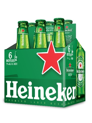 [18] Heineken - 6 x 330 ml bottle