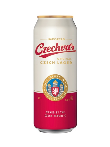 [148007] Czechvar Premium Lager - 500 ml can