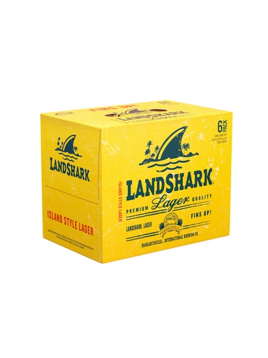 [465385] Landshark Lager - 6 x 473 ml can