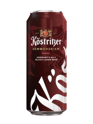 [573592] Kostritzer Schwartzbier - 500 ml can
