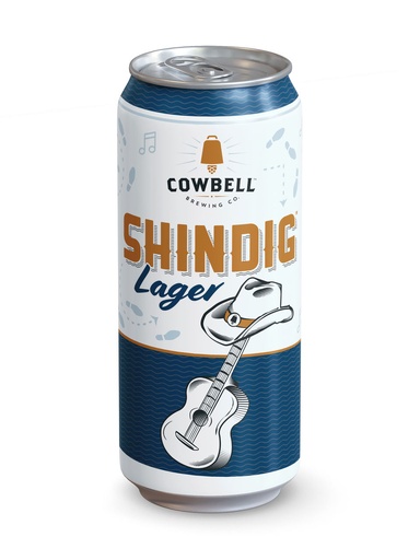 [576900] Cowbell Brewing Co. Shindig Lager - 473 ml can