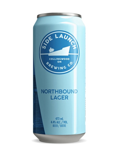 [142364] Side Launch Northbound Lager - 473 ml can