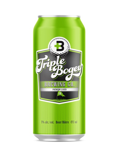 [393462] Triple Bogey Lager - 473 ml can