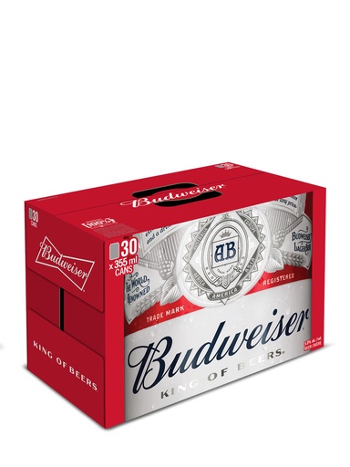 [669416] Budweiser - 30 x 355 ml can