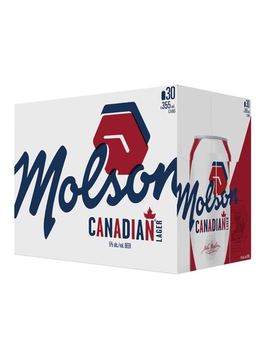[15500] Molson Canadian - 30 x 355 ml can