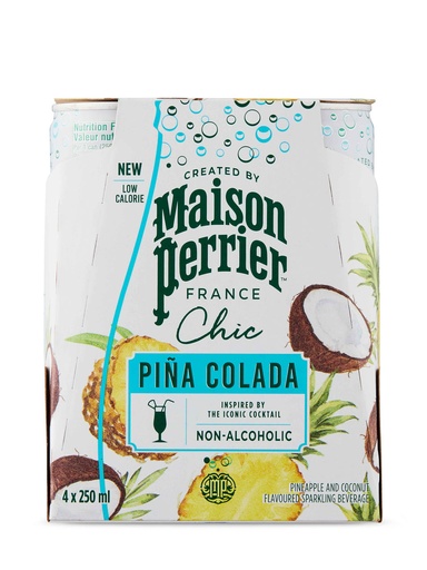 [45532] Maison Perrier Chic Pina Colada - 4 x 250 ml can