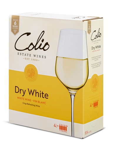 [306001] Colio Dry White - 4000 ml bagnbox