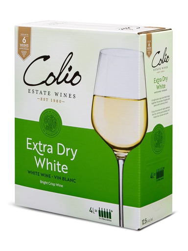 [306019] Colio Extra Dry White - 4000 ml bagnbox