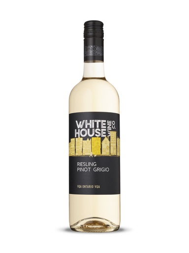 [219022] White House Wine Co. Riesling Pinot Grigio VQA - 750 ml bottle