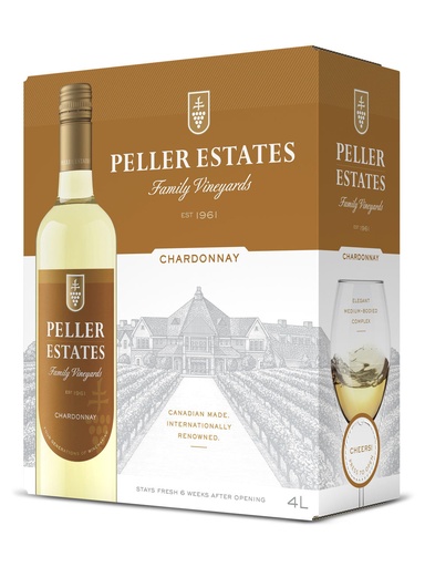[297119] Peller Family Vineyards Chardonnay - 4000 ml bagnbox