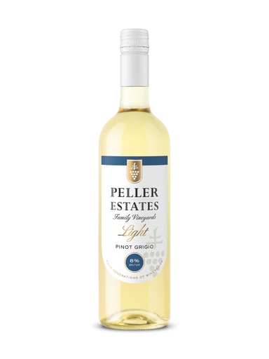 [16785] Peller Family Vineyards Light Pinot Grigio - 750 ml bottle
