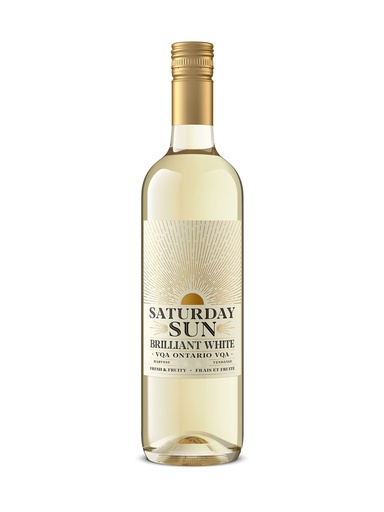 [32186] Saturday Sun Brilliant White Harvest VQA - 750 ml bottle