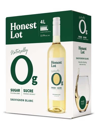 [35473] Honest Lot Sauvignon Blanc - 4000 ml bagnbox