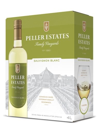 [623322] Peller Family Vineyards Sauvignon Blanc - 4000 ml bagnbox