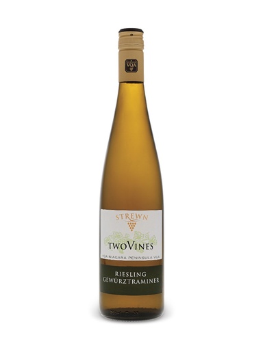 [467662] Strewn Two Vines Riesling Gewürztraminer VQA - 750 ml bottle