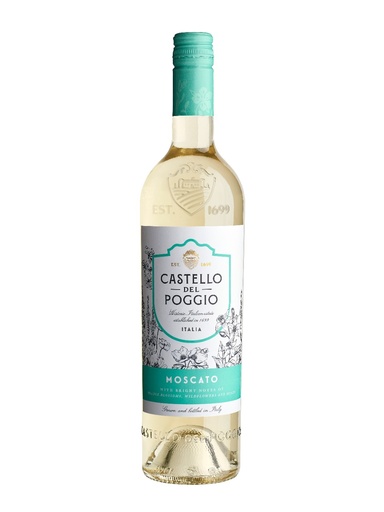 [250498] Castello Del Poggio Moscato - 750 ml bottle